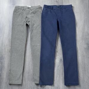Set of 2 Children’s PLACE Pull On Grey & Navy Blur Pants